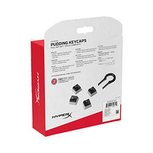 Load image into Gallery viewer, HyperX Pudding Keycaps - Double Shot PBT Keycap Set with Translucent Layer, for Mechanical Keyboards, Full 104 Key Set, OEM Profile, English (US) Layout - Black
