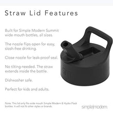 Load image into Gallery viewer, Simple Modern Officially Licensed NFL New Orleans Saints Water Bottle with Straw Lid | Vacuum Insulated Stainless Steel 32oz Thermos | Summit Collection | New Orleans Saints