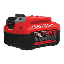 Load image into Gallery viewer, CRAFTSMAN V20 Lithium Ion Battery, 4.0-Amp Hour, 2 Pack (CMCB204-2)