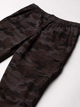Load image into Gallery viewer, The Children's Place boys Pull On Cargo Pants, Night Camo, 7 husky