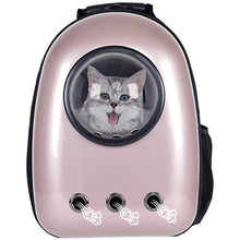 Load image into Gallery viewer, Giantex Astronaut Pet Cat Dog Puppy Carrier Travel Bag Space Capsule Backpack Breathable (Golden)