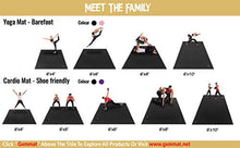 Load image into Gallery viewer, GXMMAT Extra Large Yoga Mat 6'x8'x7mm, Thick Workout Mats for Home Gym Flooring, Non-Slip Quick Resilient Barefoot Exercise Mat, Non Toxic Ultra Comfortable Cardio Mat for Pilates, Stretching, Fitness