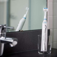 Load image into Gallery viewer, Triple Bristle Best Sonic Electric Toothbrush - Whiter Teeth & Brighter Smile - Rechargeable 31,000 VPM Tooth Brush is Unique & Patented 3 Brush Head Design - Perfect Angle Bristles Clean Each Tooth