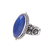 Load image into Gallery viewer, NOVICA Lapis Lazuli .925 Sterling Silver Ring, Vast Sky'