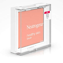 Load image into Gallery viewer, Neutrogena Healthy Skin Powder Blush Makeup Palette, Illuminating Pigmented Blush with Vitamin C and Botanical Conditioners for Blendable, Buildable Application, 10 Rosy,.19 oz