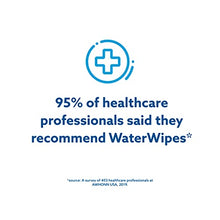 Load image into Gallery viewer, WaterWipes Original Baby Wipes, 99.9% Water, Unscented & Hypoallergenic for Sensitive Newborn Skin, 9 Packs (540 Count)