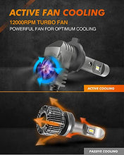Load image into Gallery viewer, SEALIGHT 9005 LED Bulb 20000 Lumens, 600% Brightness, 6500K Cool White 9005/HB3 LED Bulbs, Plug-and-Play Replacement Bulbs, IP68, Pack of 2