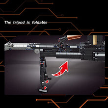 Load image into Gallery viewer, Happy Build PG-15002 Simulation Bren Light Machine Gun Toy Building Kit Model Set Compatible with Lego, Small Particle Bricks Assembly Mechanical Weapon Model Toy (1785 Pieces)