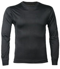 Load image into Gallery viewer, Terramar Men's Thermasilk Filament Crew Tall (Black, X-Large)