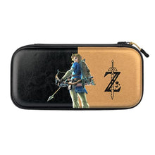 Load image into Gallery viewer, PDP Gaming Officially Licensed Switch Pull-N-Go Travel Case - Zelda Breath of the WIld - Semi-Hardshell Protection - Protective PU Leather - Holds 14 Games - Works with Switch OLED & Lite