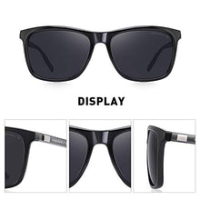 Load image into Gallery viewer, MERRY'S Unisex Polarized Aluminum Sunglasses Vintage Sun Glasses For Men/Women S8286 (Black, 56)