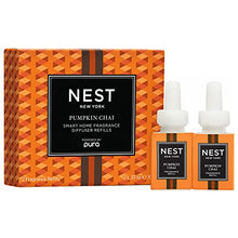 Load image into Gallery viewer, NEST Fragrances Pumpkin Chai Smart Home Fragrance Diffuser Refill, Set of 2, 2 Count