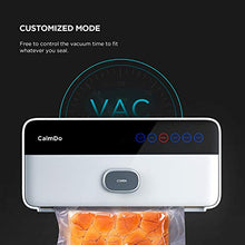 Load image into Gallery viewer, Vacuum Sealer Machine, CalmDo Food Vacuum Air Sealing System with Full Automatic Bag Sealing Technology for Food Saver Storage, CD-V001