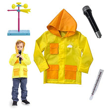 Load image into Gallery viewer, Dress 2 Play Pretend Meteorologist Costume Dress Up Set for Kids with Accessories