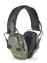 Load image into Gallery viewer, Howard Leight by Honeywell Impact Sport Sound Amplification Electronic Shooting Earmuff, Classic Green (R-01526)