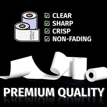 Load image into Gallery viewer, (10) Gorilla Supply 3 1/8 x 230 Thermal Paper Receipt Rolls 3.125 x 230 ft, POS/Cash Register Paper, TM-T88 T20 T90 Bixolon SRP-350 370, BPA Free, 10 Rolls