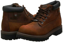 Load image into Gallery viewer, Skechers Men's Sargeants-Verdict Waterproof Boot Fashion, Dark Brown, 11