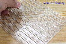 Load image into Gallery viewer, Cabinet Door Bumpers Clear, Glass Table Top Anti Slip Pads,Self Adhesive Backing Bumpers,Rubber Bumper Strip for Chairs to Protect Walls,Sliding Door Bumpers,Soft Close Pads.