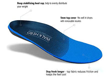 Load image into Gallery viewer, Plantar Fasciitis Feet Insoles Arch Supports Orthotics Inserts Relieve Flat Feet, High Arch, Foot Pain Mens 11 - 11 1/2 | Womens 13 - 13 1/2