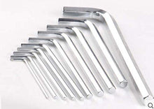 Load image into Gallery viewer, B-FUL Allen Wrench Hex Key Set -Set Sizes 1.5-10mm - Pure steel (10 WRENCHES - INDUSTRIAL GRADE)