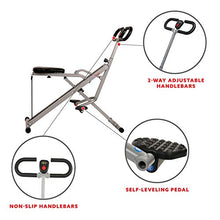 Load image into Gallery viewer, Sunny Health & Fitness Squat Assist Row-N-Ride Trainer for Glutes Workout with Training Video