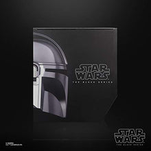 Load image into Gallery viewer, STAR WARS The Black Series The Mandalorian Premium Electronic Helmet Roleplay Collectible, Toys for Kids Ages 14 and Up