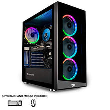 Load image into Gallery viewer, iBUYPOWER Pro Gaming PC Computer Desktop Element MR 208i (Intel i7-11700F 2.5GHz,NVIDIA GeForce RTX 2060 6GB, 16GB DDR4, 240GB SSD, 1TB HDD, WiFi Ready, Windows 10 Home)