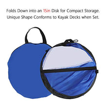 Load image into Gallery viewer, VGEBY 42Inch Wind Sail, Foldable Popup Board Paddle Downwind Sail Kit for Kayaks, Canoes, Inflatable Boats, Paddle Board