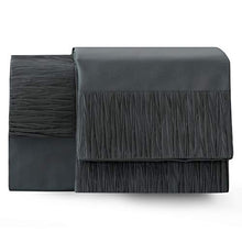 Load image into Gallery viewer, Bedsure Queen Size Sheets- Ruffled Embossed Bed Sheet Set - Soft Brushed Microfiber, Wrinkle Resistant Sheet - 14 inches Deep Pocket - 4-Pieces (Dark Grey)
