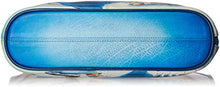 Load image into Gallery viewer, Anna by Anuschka Women's Genuine Leather Cross Body Travel Organizer with External Pocket | Hand Painted Original Artwork| Arctic Emperors, One Size