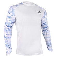 Load image into Gallery viewer, Palmyth Fishing Shirt for Men Long Sleeve Sun Protection UV UPF 50+ T-Shirts with Pocket (Mayfly, Medium)