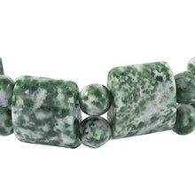 Load image into Gallery viewer, Shop LC Delivering Joy Set of 2 Beads Mix Green Agate Yellow Dyed Jade Stretch Bracelets Fashion Costume Stylish Jewelry for Women