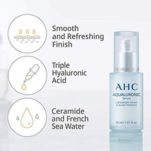 Load image into Gallery viewer, AHC Face Serum Aqualuronic Hydrating Aqualuronic Korean Skincare 1.01 oz