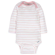 Load image into Gallery viewer, Gerber Baby Girls' 6-Pack Long-Sleeve Onesies Bodysuits, Castle, Newborn