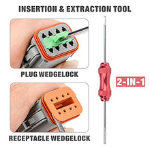 Load image into Gallery viewer, IWISS Deutsch Connector Crimping Tool Kit for Deutsch DT Connectors, Solid & Stamped Contacts, Delphi Weather Pack Crimper-12PCS