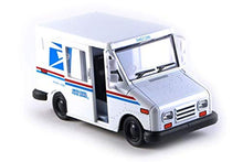 Load image into Gallery viewer, United States Postal Service Mail Delivery Truck Diecast Model Toy Car in White