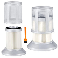 Load image into Gallery viewer, Replacement Filter for Bissell 2156A, 1665, 16652, 1665W Zing Canister Vacuum, Replacement Upright Vacuum Filter Compatible with Bissell Powerforce 1665, Compare to Part 1613056 (2 Pack)