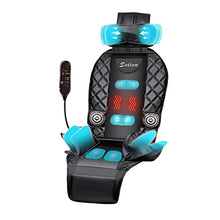 Load image into Gallery viewer, Sotion Back Massager with Air Compress & Heat, Vibrating Massage Chair Pad for Home or Office Use ,Height Adjustable Massage Seat Helps Relieve Stress and Fatigue for Neck, Back, Waist and Hips