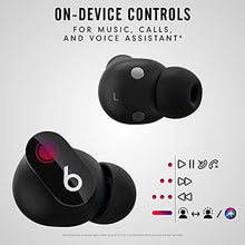 Load image into Gallery viewer, Beats Studio Buds - True Wireless Noise Cancelling Earbuds - Compatible with Apple & Android, Built-in Microphone, IPX4 Rating, Sweat Resistant Earphones, Class 1 Bluetooth Headphones - Black