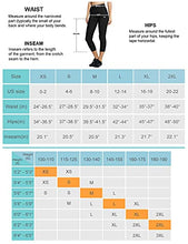 Load image into Gallery viewer, BALEAF Women's Bike Shorts 3D Padded Cycling Pants Capris Biking Tights Leggings Breathable 3/4 Long Spin UPF 50+ Black Line Size M