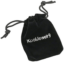 Load image into Gallery viewer, Kooljewelry Solid 10k White Gold Thin Rope Chain Necklace (0.8 mm, 20 inch)