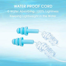 Load image into Gallery viewer, ANBOW Ear Plugs for Sleeping Noise Cancelling. Reusable Silicone Earplugs. Custom Fit - Noise Reduction for Sleeping, Concerts, Work & Swimming. Adjustable to Ear Size. 3 Pairs + Travel Pouch