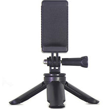 Load image into Gallery viewer, Phone Tripod Stand, Mini, Portable, Universal & Heavy Duty, Adjustable Mount, Steady with Protective Padding Under its Legs, for Android, iPhone, DSLRs and GoPro.