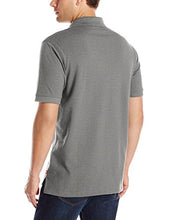 Load image into Gallery viewer, IZOD Men's Heritage Solid Pique Polo, Carbon Heather, XX-Large