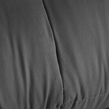 Load image into Gallery viewer, SUPERIOR Oversized All-Season Reversible Down Alternative Comforter, King, Silver