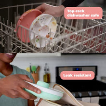Load image into Gallery viewer, GoBe Kids Snack Spinner - Reusable Snack Container with 5 Compartment Dispenser and Lid | BPA and PVC Free | Dishwasher Safe | No Spill, Leakproof | for Toddlers, Babies, Home, Travel