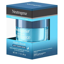 Load image into Gallery viewer, Neutrogena Hydro Boost Purified Hyaluronic Acid Pressed Night Serum, Facial Serum with Antioxidants & Hyaluronic Acid for Dry Skin, Oil-Free & Non-Comedogenic, 1.7 oz