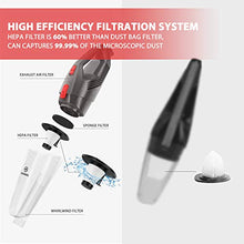 Load image into Gallery viewer, MOOSOO Vacuum Cleaner, 15KPa 4-in-1 Upright Vacuum Stick Vacuum Cleaner with HEPA Filters for Hard Floor Lightweight Home pet Hair LT450