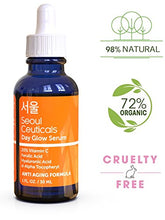 Load image into Gallery viewer, Korean Skin Care K Beauty - 20% Vitamin C Hyaluronic Acid Serum + CE Ferulic Acid Provides Potent Anti Aging, Anti Wrinkle Korean Beauty 1oz