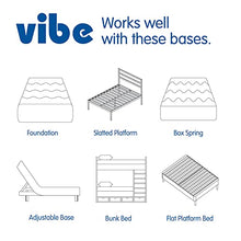 Load image into Gallery viewer, Vibe Quilted Gel Memory Foam and Innerspring Hybrid Pillow Top 12-Inch Mattress | CertiPUR-US Certified | Bed-in-a-Box Queen